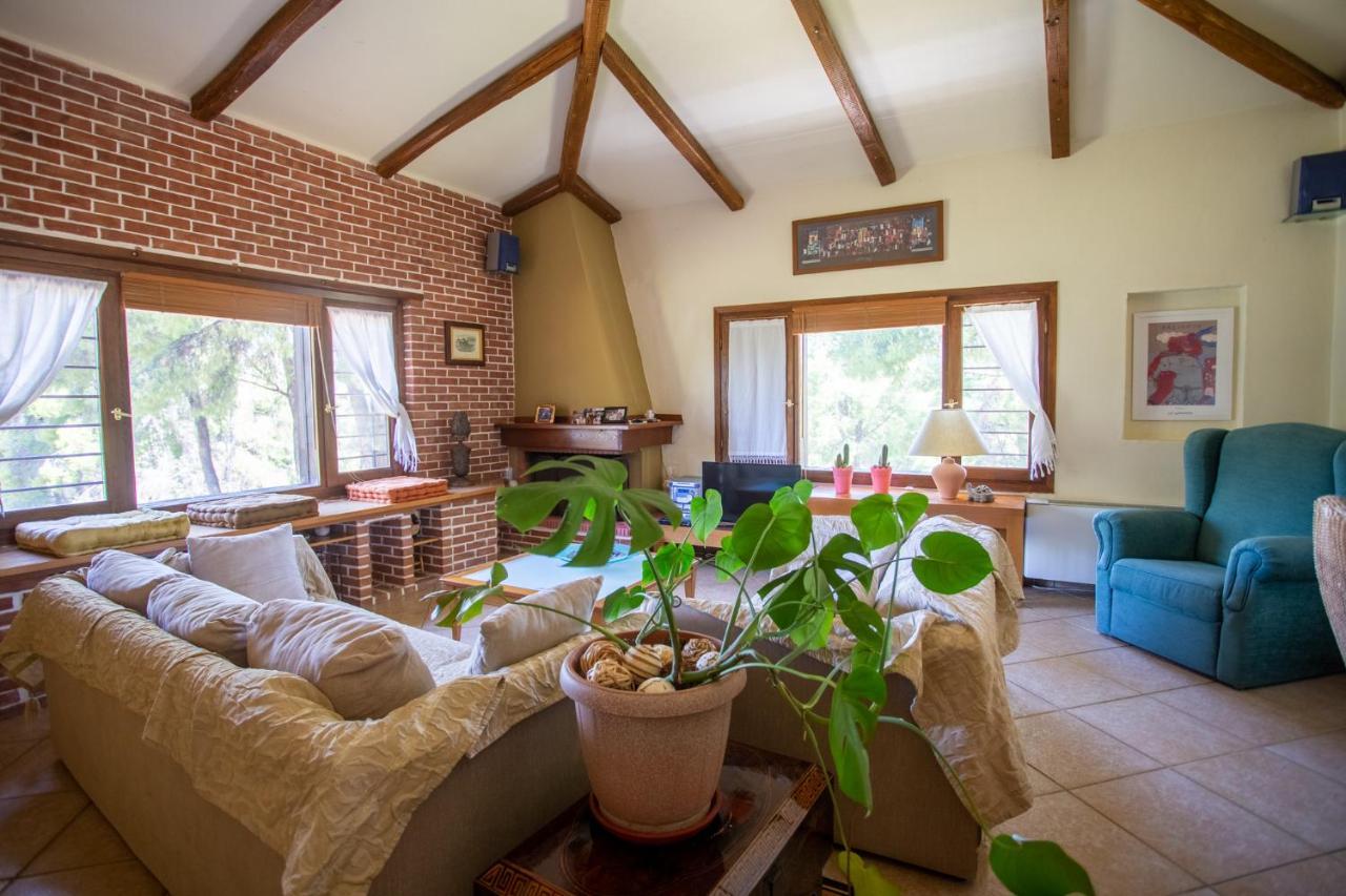 Residence On The Hill Near The Sea Siviri Bagian luar foto