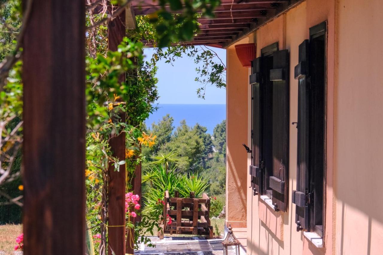 Residence On The Hill Near The Sea Siviri Bagian luar foto