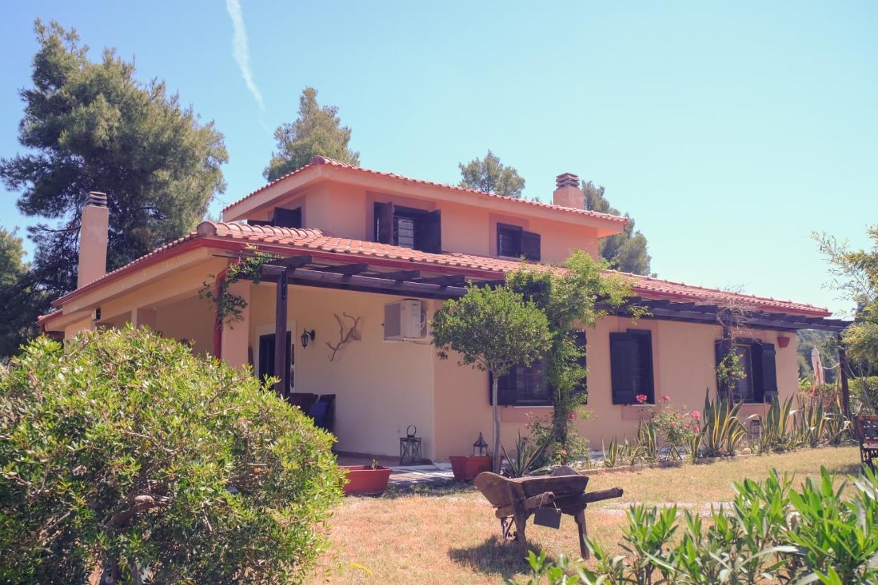 Residence On The Hill Near The Sea Siviri Bagian luar foto