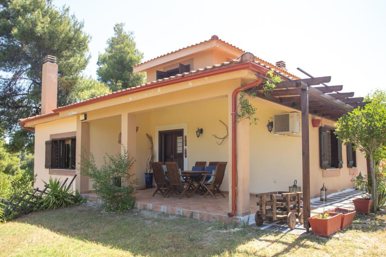 Residence On The Hill Near The Sea Siviri Bagian luar foto