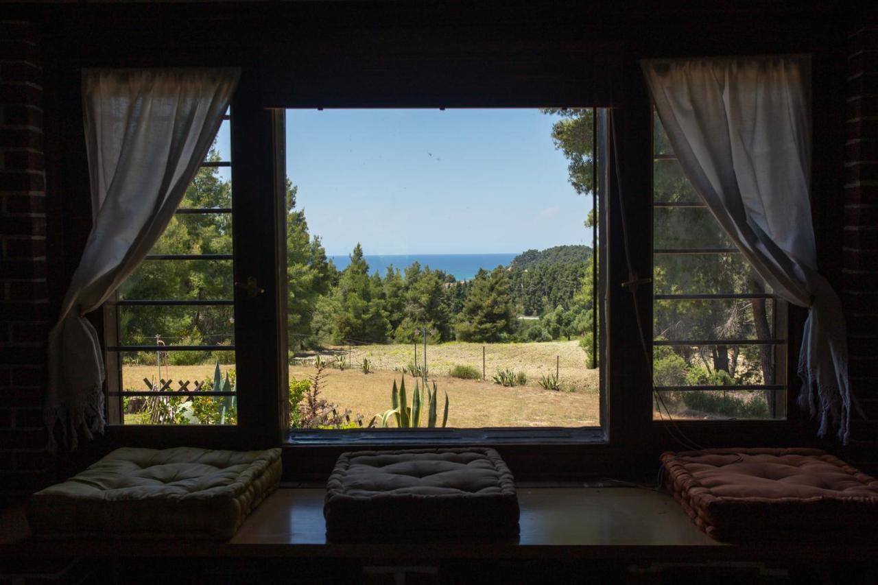 Residence On The Hill Near The Sea Siviri Bagian luar foto